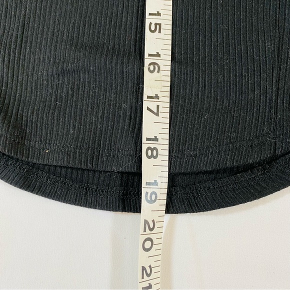 NWT Melrose and Market cute bodycon crop long sleeve top - Picture 7 of 9